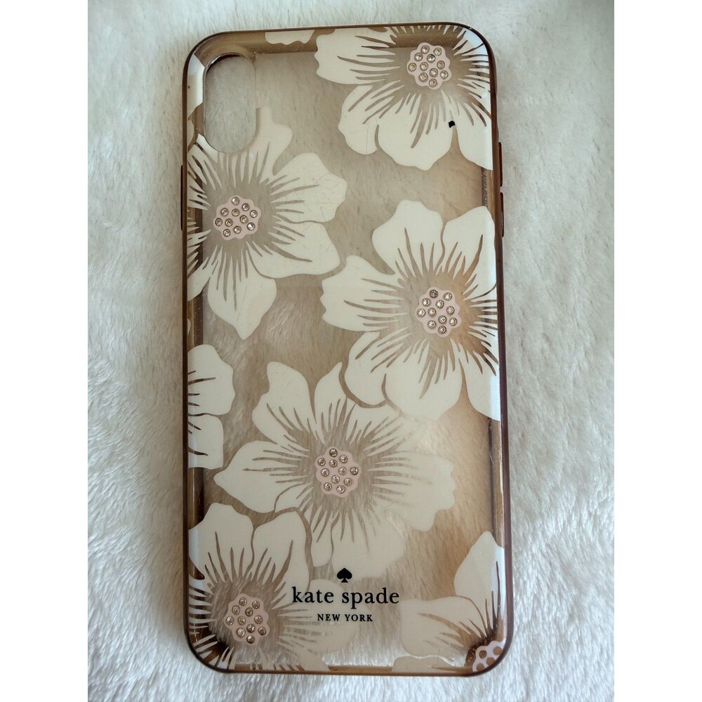 Kate Spade iPhone XS Max Case Floral Protective Used - Picture 5 of 7